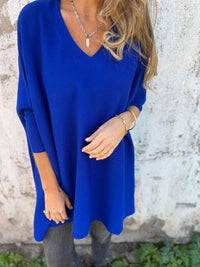 Anna™ | Eleganter Pullover – Marine