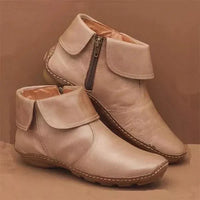 Maya | Gepolstert Rutschfest Stiefeletten – Beige