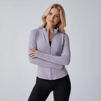 Nivya | Pilates Zip-Up Jacke – Lila