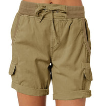 Hana - Frauen Shorts Cargo Hose – Camel