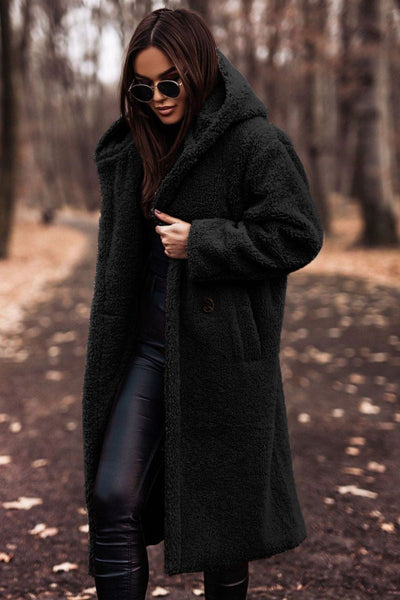 Jorina - Warmer Kuscheliger Wollmantel