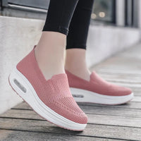 Airstep Atmungsaktive orthopädische Sneakers – Rosa