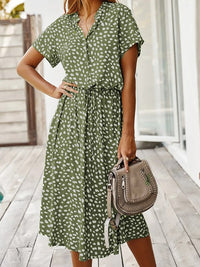Sophia - Schickes bequemes Kleid – Grün