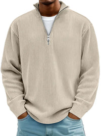 Mazur | Stilvoller, lässiger Pullover – Khaki