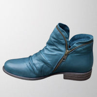 Sofia | Fußgewölbestütze Orthopädisch Stiefel – Blau