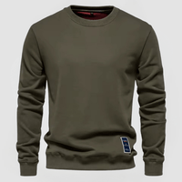 ADOLFO - ENGER UND VIELSEITIGER PULLOVER – Militärgrün