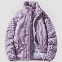 THEO - ELEGANTE CORDJACKE – Lila