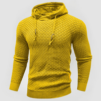 MAX - PULLOVER MIT KAPUZE – Gelb