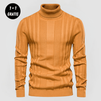 JAN - ROLLKRAGENPULLOVER AUS STRICK (1+1 GRATIS) – Gelb