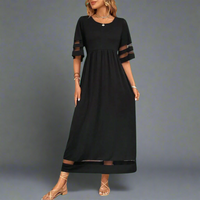 Esmera | Sommerkleid mit femininer Eleganz – Schwarz