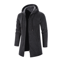 Kapuzen-Sweatshirt aus Wolle - WENTZEL – Grau
