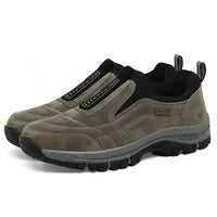 Niklas | Atmungsaktive Slip-On-Schuhe – Grau