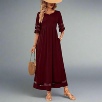 Esmera | Elegantes Sommerkleid für feminine Ausstrahlung – Rot
