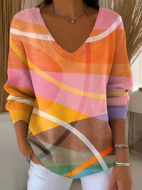 Jessamine | Leichter Sommerpullover – Mehrfarbig