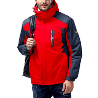 Karim | Ultimative Winterjacke für Herren – Warm und Robust – Rot