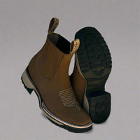 Alex | Exklusive Cowboy-Stiefel für jeden Anlass – Khaki