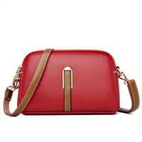 Sienna | Umhängetasche für Komfort & Stil – Rot