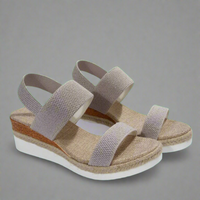 Drunhilda | Premium Orthopädische Sandalen für Komfort – Grau