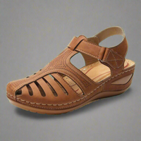 Ursanika | Bequeme Sandalen für den ganzen Tag – Braun