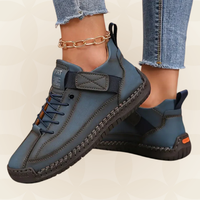 Margreet - Damen Bequeme Orthopädische Sneakers mit Dämpfung – Dunkelblau