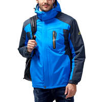 Karim | Ultimative Winterjacke für Herren – Warm und Robust – Blau