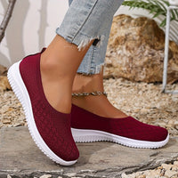 Sofie | Rutschfeste, Atmungsaktive Slipper – Rot