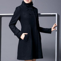 Solvara™ - Elegante Jacke mit Doppeltaschen und Kapuze – Schwarz