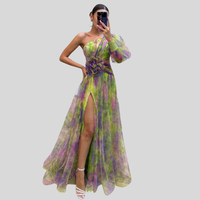 Elvira | Zauberhaftes Tüllkleid – Grün