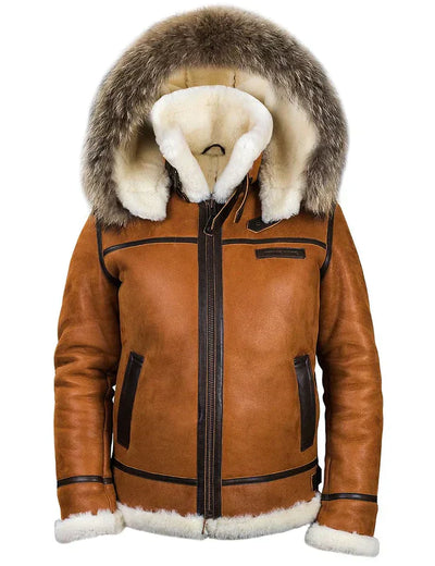 Heevan | Nordische Luxus-Winterjacke mit Kapuze für Männer
