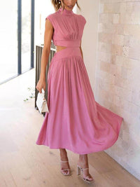 Melody | Elegantes Midikleid – Rosa
