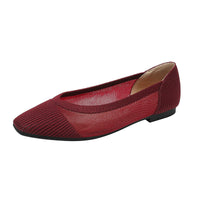 Bequeme Ballerina – rot