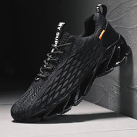 Elias | Aktive Dragonskin-Sneakers – Schwarz