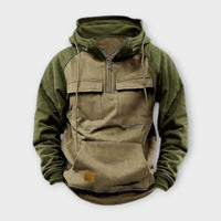 Titan - Half-Zip Hoodie – Khaki