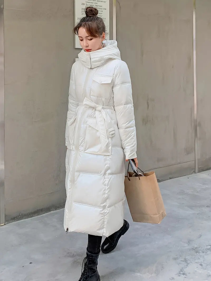 Clisienna | Gemütliche Couture - Longline Hoodie Mantel von Couture