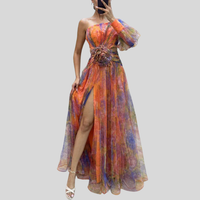 Elvira | Zauberhaftes Tüllkleid – Orange