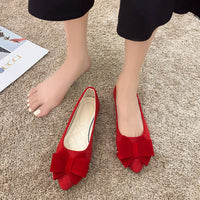 Aleraen - Modische Absatzschuhe für die Freizeit – Rot