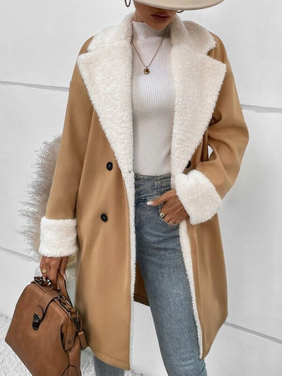 Lunah | Eleganter Damen-Wollmantel, lang, warm und leger