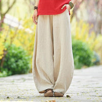 Maggies Komfort Lanternenhose - Unkomplizierte Eleganz – Beige
