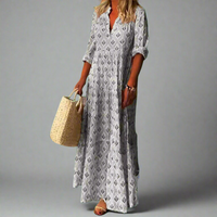 Norina | Sommerkleid mit femininer Note – Grau