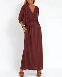 LANI | VINTAGE MAXIKLEID – Rot