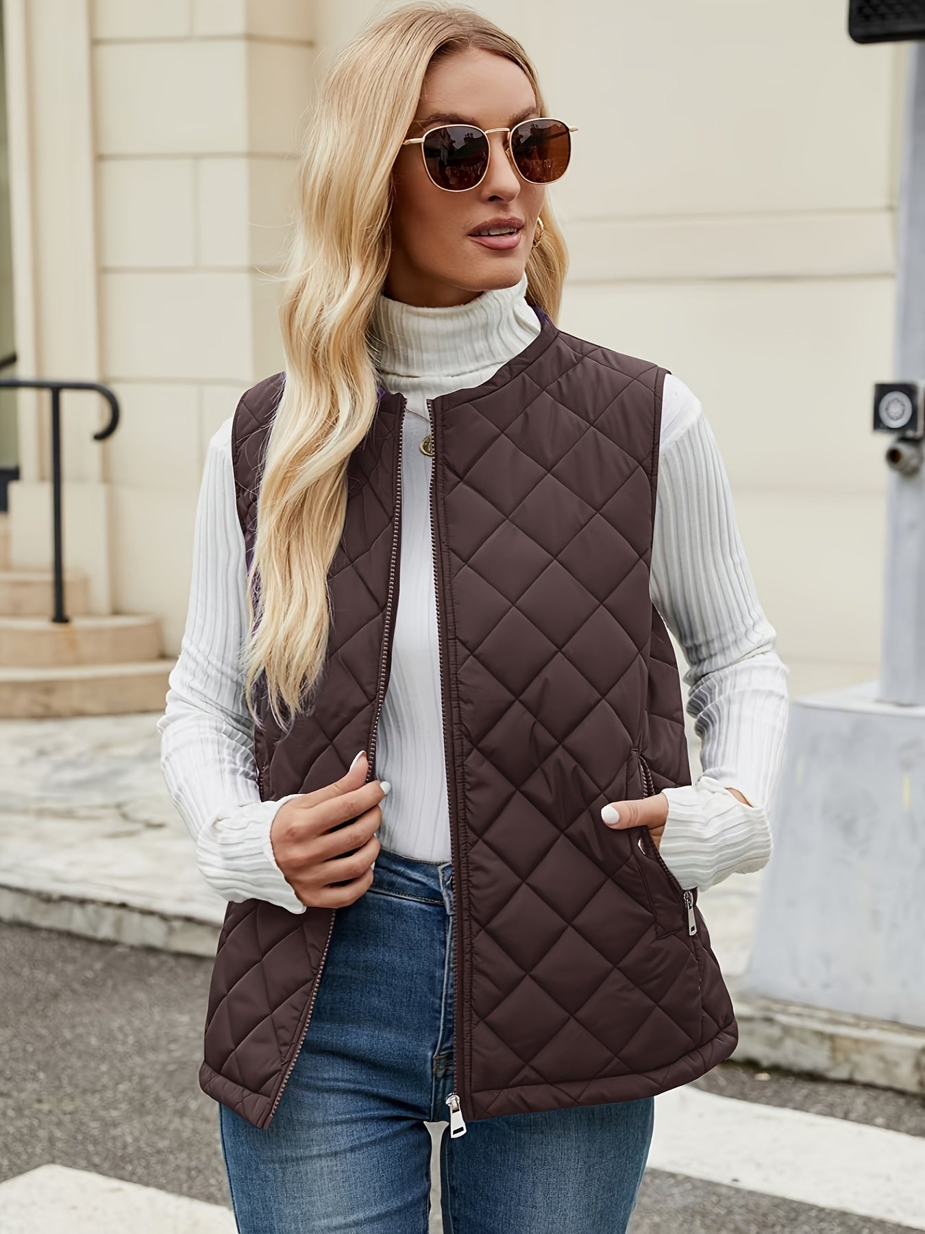 Leyevia | Rosa Stepp-Weste