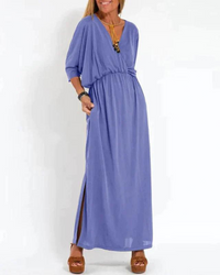 LANI | VINTAGE MAXIKLEID – Blau