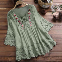 Lindy | Stylisches Sommertop – Grün