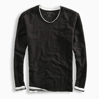 Frederick | Premium Langarmshirt – Schwarz