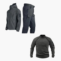 Karl | Dreiteiliges Set – Grau
