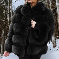 Bosmy | Hochwertiger Wollmantel für warme Wintertage – Noir