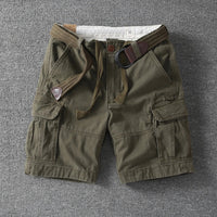 Lorthan - atmungsaktive Cargoshorts – Grün