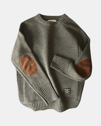 Lässiger Herrenpullover – Grau