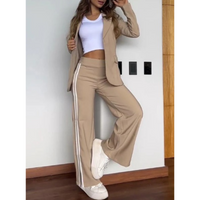 Evelyn | Blazer und Hosenanzug Set – Beige