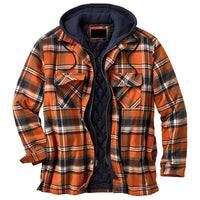 Flynn - Schicke Jacke mit Kapuze – Orange